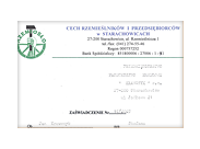 Zaświadczenie - system HACCP.